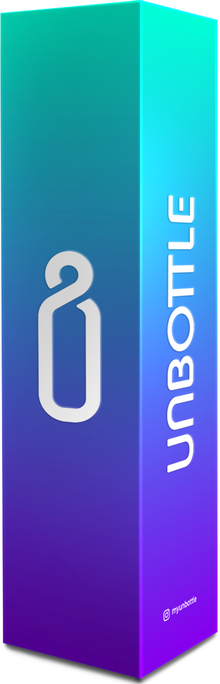 Matte Strawberry Reusable Water Bottle Multicolored Box