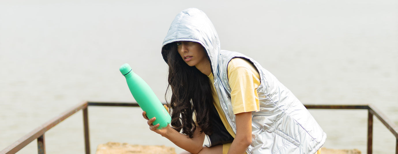 Unbottle Matte Apple Reusable Water Bottle