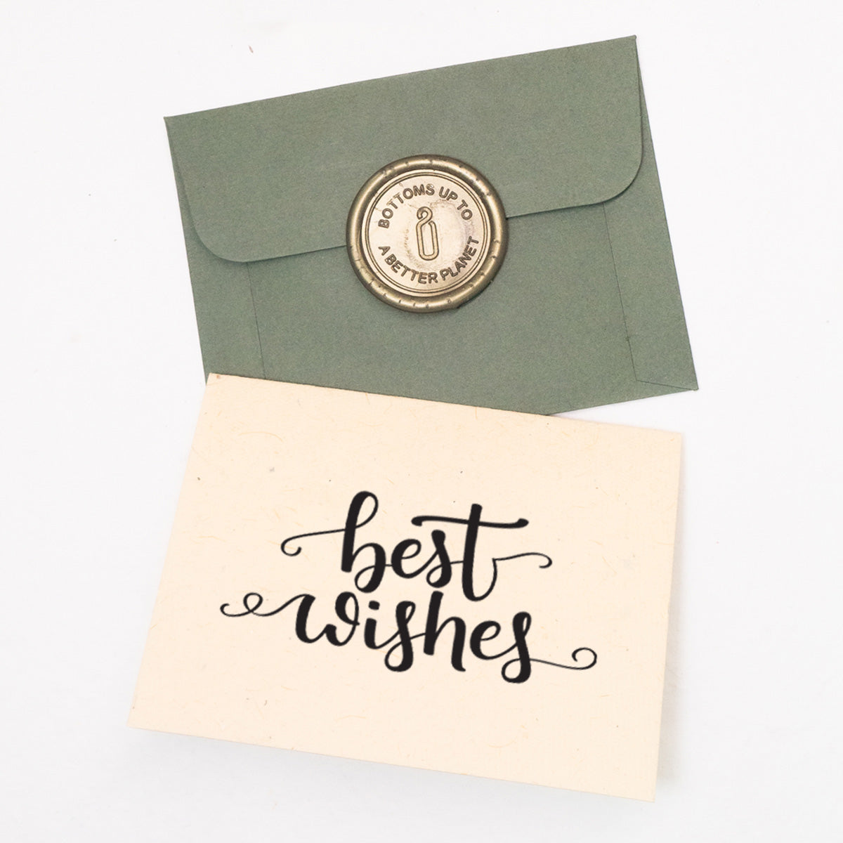 Handcrafted Note Cards - Best Wishes
