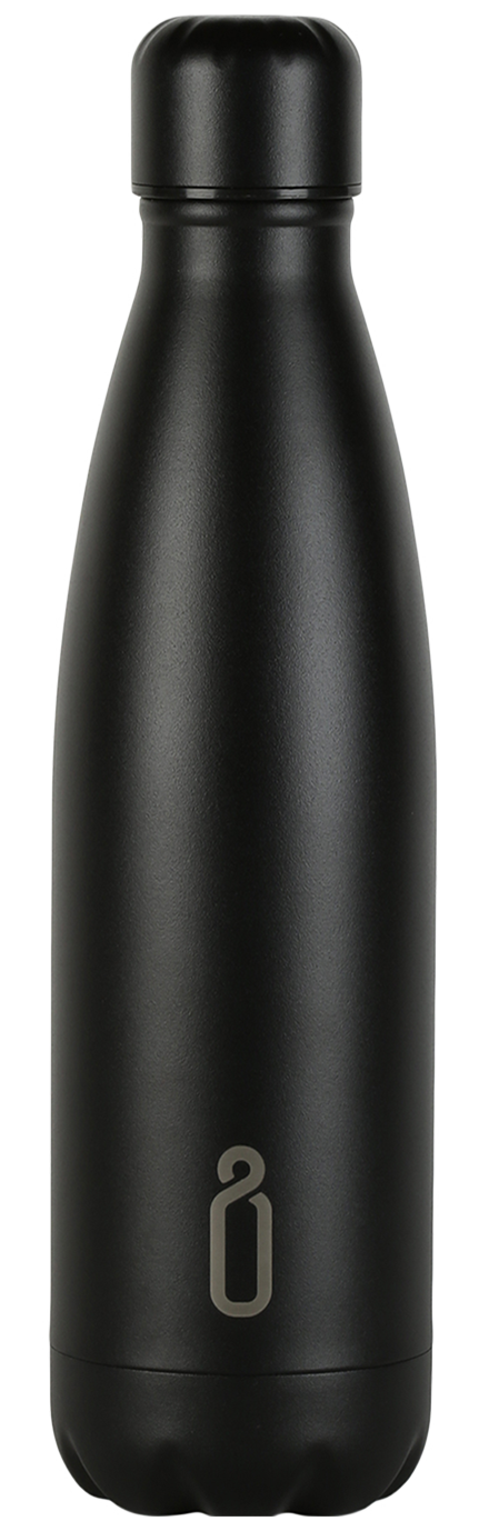 Mono All Black Reusable Water Bottle 500ml