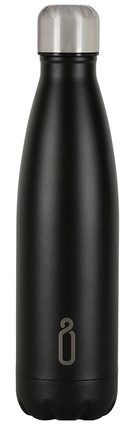 Mono Black Reusable Water Bottle 500ml