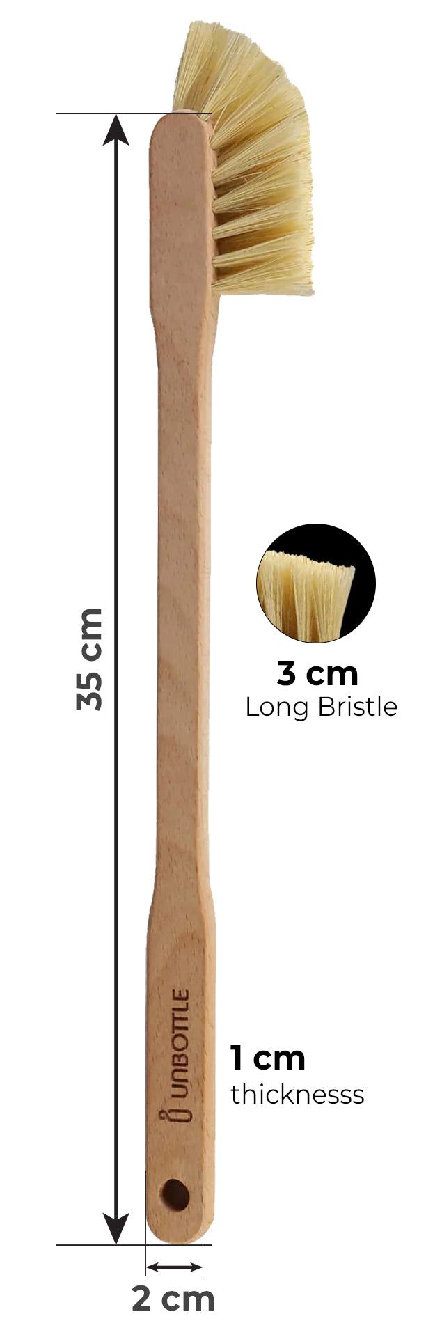 Tampico Wooden Brush
