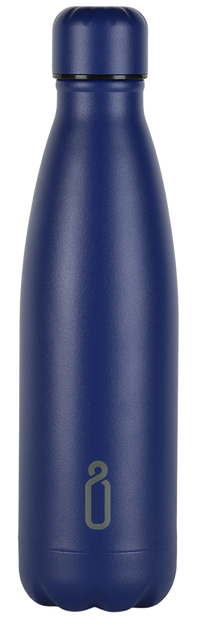 Matte All Blue Reusable Water Bottle 500ml