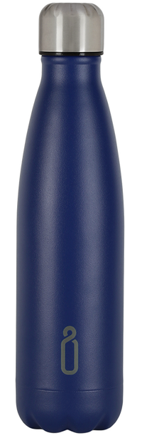 Matte Blue Reusable Water Bottle 500ml