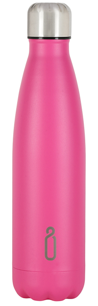 Neon Pink Reusable Water Bottle 500ml