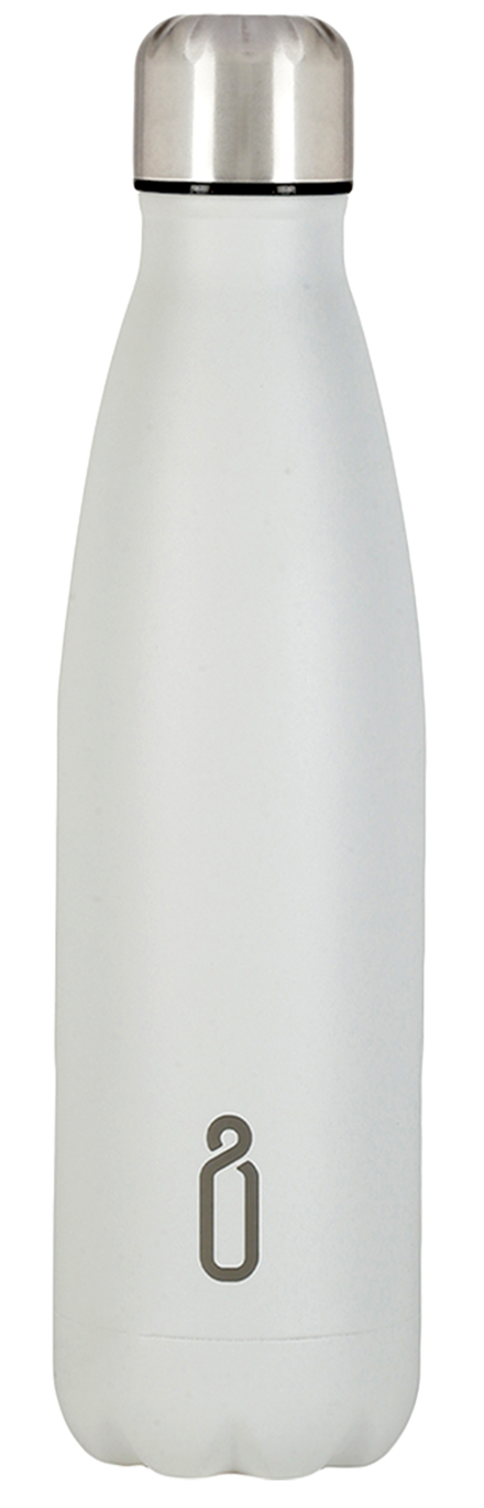 Mono White Reusable Water Bottle 500ml