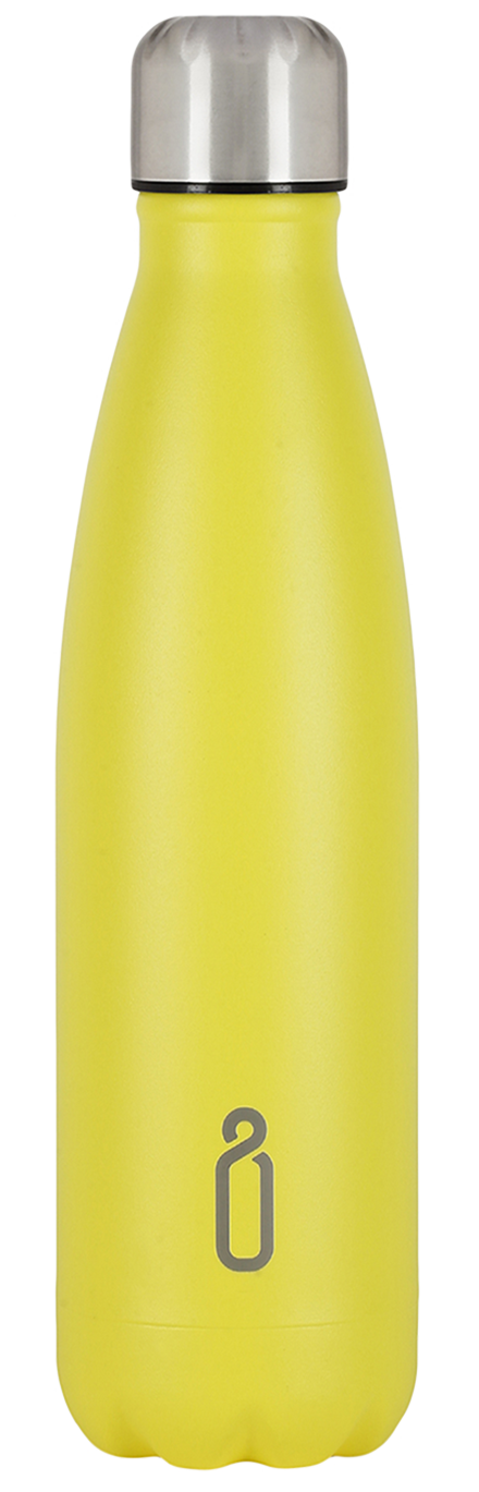 Neon Yellow Reusable Water Bottle 500ml